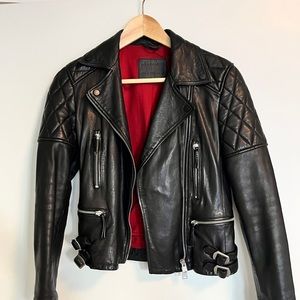 Allsaints leather jacket